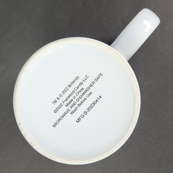 DONKEY KONG 12 oz Ceramic Mug: Luigi, Princess & Mario, official Nintendo - Picture 8 of 9